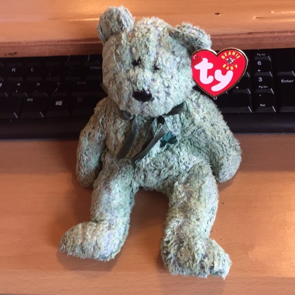 shamrock beanie baby